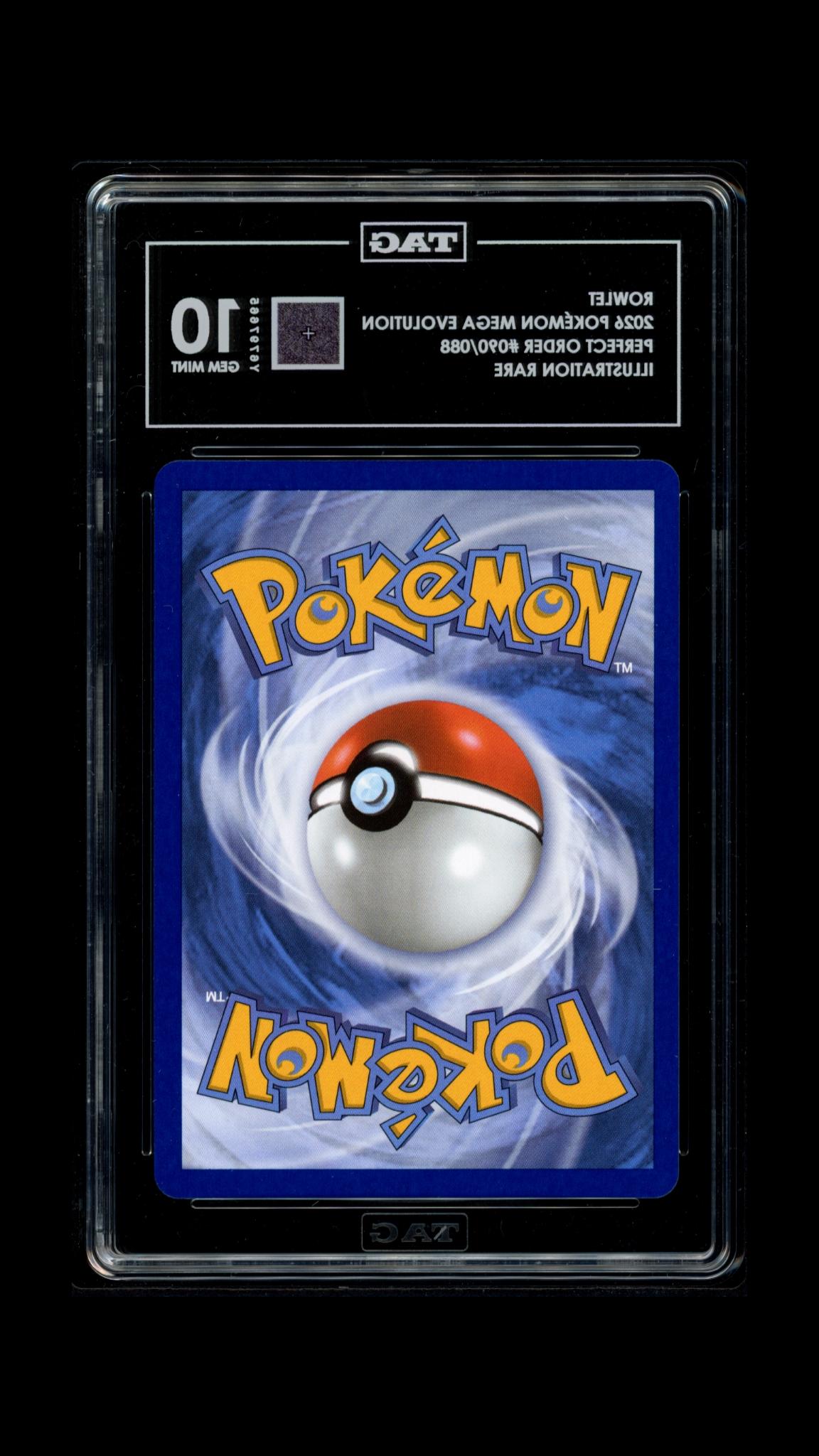 Rowlet (Illustration Rare) - TAG 10 - Pokémon Perfect Order #090/088