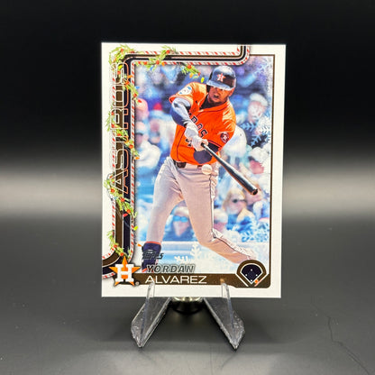 Yordan Alvarez (Cookie Back Variation) - 2025 Topps Holiday #H44
