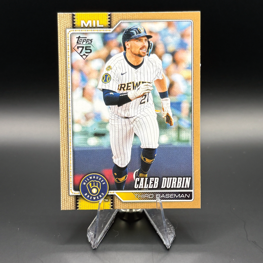 Caleb Durbin (Gold 343/2026) - 2026 Topps #297