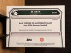 KK Smith (RC Refractor /499) - 2026 Bowman Chrome University Base #BCPA-KKS Football trading card, back