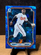 Ariel Roque (Base) - 2026 Bowman Chrome Sapphire Edition Prospects #BCP-240 Baseball trading card, front and back