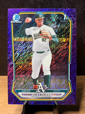 Ricky Duran (Purple RayWave Refractor /250) - 2026 Bowman Chrome #BCP-185