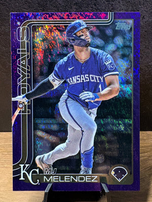 MJ Melendez (Purple Holo Foil /250) - 2025 Topps Series Two #536