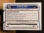 Slater de Brun (Base) - 2026 Bowman Chrome Chrome Prospects #BCP-151 Baseball trading card, back