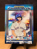 JoJo Parker (Mojo Refractor) - 2025 Bowman Chrome Prized Prospects #PP-9 Baseball trading card, front and back