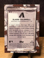 Slade Caldwell (Base) - 2026 Bowman Bowman Chrome Big Break #BB-20 Baseball trading card, back