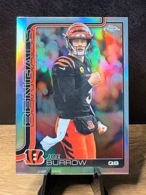 Joe Burrow (Refractor) - 2025 Topps Chrome #61
