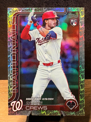 Dylan Crews (RC Topps Logo Foil) - 2025 Topps Update Series Rookie Debut #US223