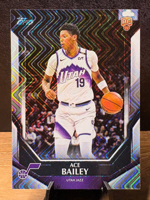 Ace Bailey (RC Wave Refractor) - 2026 Topps #NBA-8