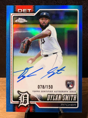 Dylan Smith (RC Blue Refractor /150) - 2026 Topps Chrome Rookie #RA-DSM
