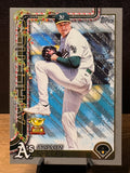 Mason Miller (Silver Glitter) - 2025 Topps Holiday #H48 Baseball trading card, front and back