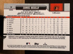 Samuel Basallo (RC X-Fractor) - 2026 Topps Chrome #7 Baseball trading card, back