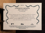 Carson Benge (RC Base) - 2026 Topps Allen & Ginter N43 #N43-14 Baseball trading card, back