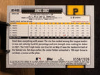 Oneil Cruz (Gold /2026) - 2026 Topps Series 1 #246 Baseball trading card, back