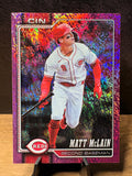 Matt McLain (Pink Holo Foil) - 2026 Topps Series One #81