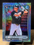 Colson Montgomery (RC Mojo Refractor) - 2026 Bowman Bowman Chrome #68 Baseball trading card, front and back