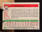 Ian Happ (Silver Sparkle Refractor /150) - 2025 Topps Heritage Chrome #80 Baseball trading card, back