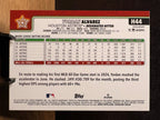 Yordan Alvarez (Cookie Back SP) - 2025 Topps Holiday #H44 Baseball trading card, back
