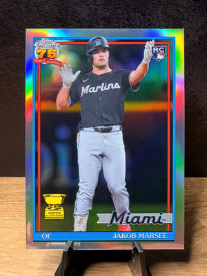 Jakob Marsee (RC Refractor) - 2026 Topps 1991 Topps Chrome #91C3-28