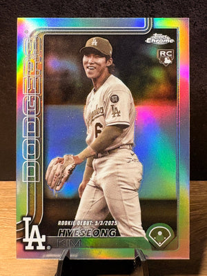 Hyeseong Kim (RC Sepia Refractor) - 2025 Topps Chrome Update Series Rookie #USC149