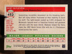 Bert Blyleven (Blue Wave Refractor /100) - 2025 Topps Chrome 1955 #452 Baseball trading card, back