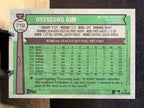 Hyeseong Kim (RC Blue Sparkle) - 2025 Topps Heritage High Number #719 Baseball trading card, back