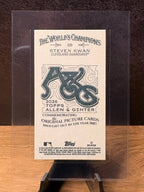 Steven Kwan (A&G Back) - 2026 Topps Allen & Ginter Mini #220 Baseball trading card, back