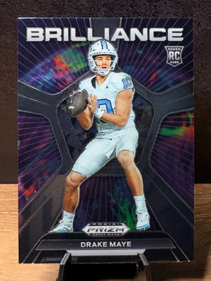 Drake Maye (RC) - 2024 Panini Prizm Draft Picks Brilliance #BR-DM