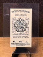 Josh Naylor (A&G Back) - 2025 Topps Allen & Ginter Mini #183 Baseball trading card, back