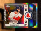 Roman Anthony (RC Base) - 2026 Topps Chrome Big Ticket Player #BTP-23 Baseball trading card, front and back