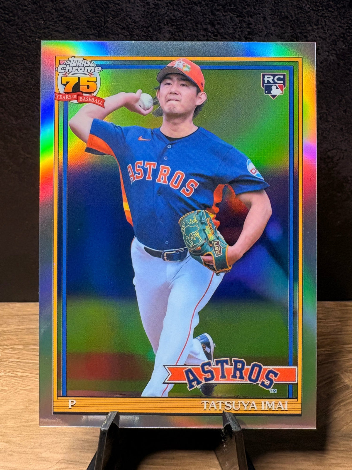 Tatsuya Imai (RC Base) - 2026 Topps 1991 Topps Chrome Baseball #91CB-23 Baseball trading card, front and back