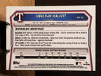Sebastian Walcott (Mojo Refractor) - 2026 Bowman Chrome Prospects #BCP-231 Baseball trading card, back