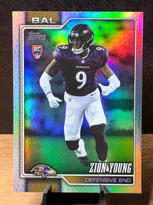 Zion Young (RC Rainbow Foil) - 2026 Topps #360