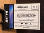 Jac Caglianone (RC Base) - 2026 Topps Chrome Big Ticket Player #BTP-22 Baseball trading card, back