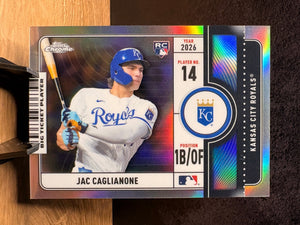 Jac Caglianone (RC Refractor) - 2026 Topps Chrome Big Ticket Player #BTP-22