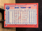Mike Trout (Refractor) - 2026 Topps Chrome 1991 Topps Chrome Baseball #91CB-6 Baseball trading card, back
