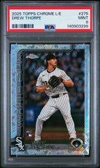 Drew Thorpe (RC) - PSA 9 - 2025 Topps Chrome Logofractor #275