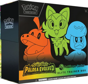 Scarlet & Violet: Paldea Evolved - Elite Trainer Box (Pokemon Center Exclusive)