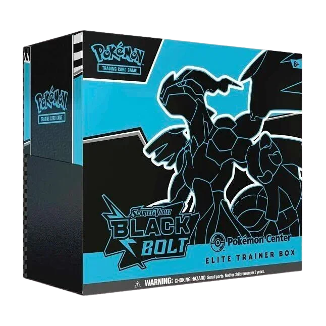 Scarlet & Violet: Black Bolt - Elite Trainer Box (Pokemon Center Exclusive)