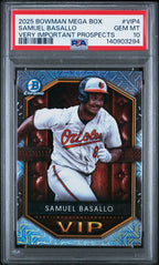Samuel Basallo (RC) (Mojo) - PSA 10 - 2025 Bowman Very Important Prospects #VIP-4