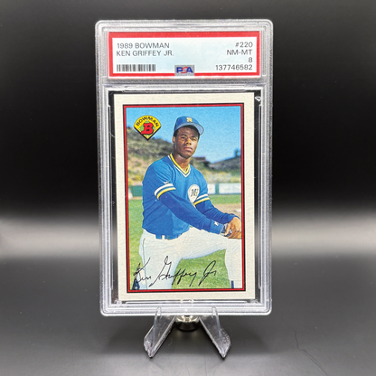 Ken Griffey Jr. - PSA 8 - 1989 Bowman #220