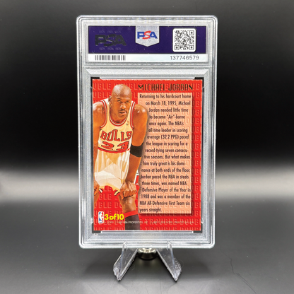 Michael Jordan - PSA 7 - 1995 Fleer Ultra Double Trouble #3