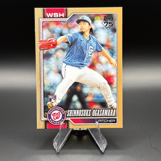 Shinnosuke Ogasawara (Gold 1363/2026) - 2026 Topps #32