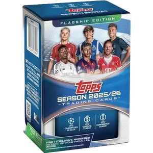 2025/26 Topps UCC Club Competitions Factory Sealed Value Box