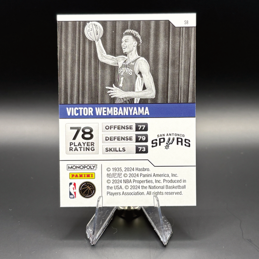 Victor Wembanyama - 2023 Panini Prizm Monopoly Starter Deck #S8