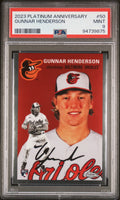 Gunnar Henderson (RC) - PSA 9 - 2023 Topps Platinum Anniversary #50